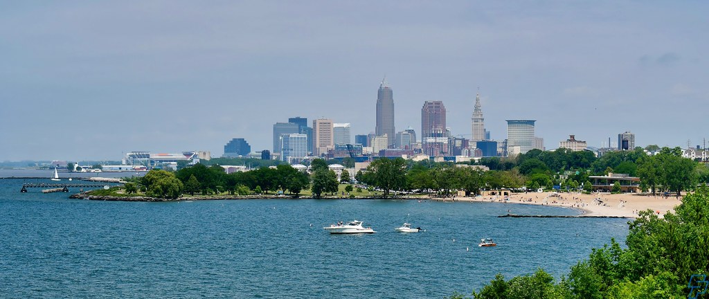 Cleveland Ohio skyline